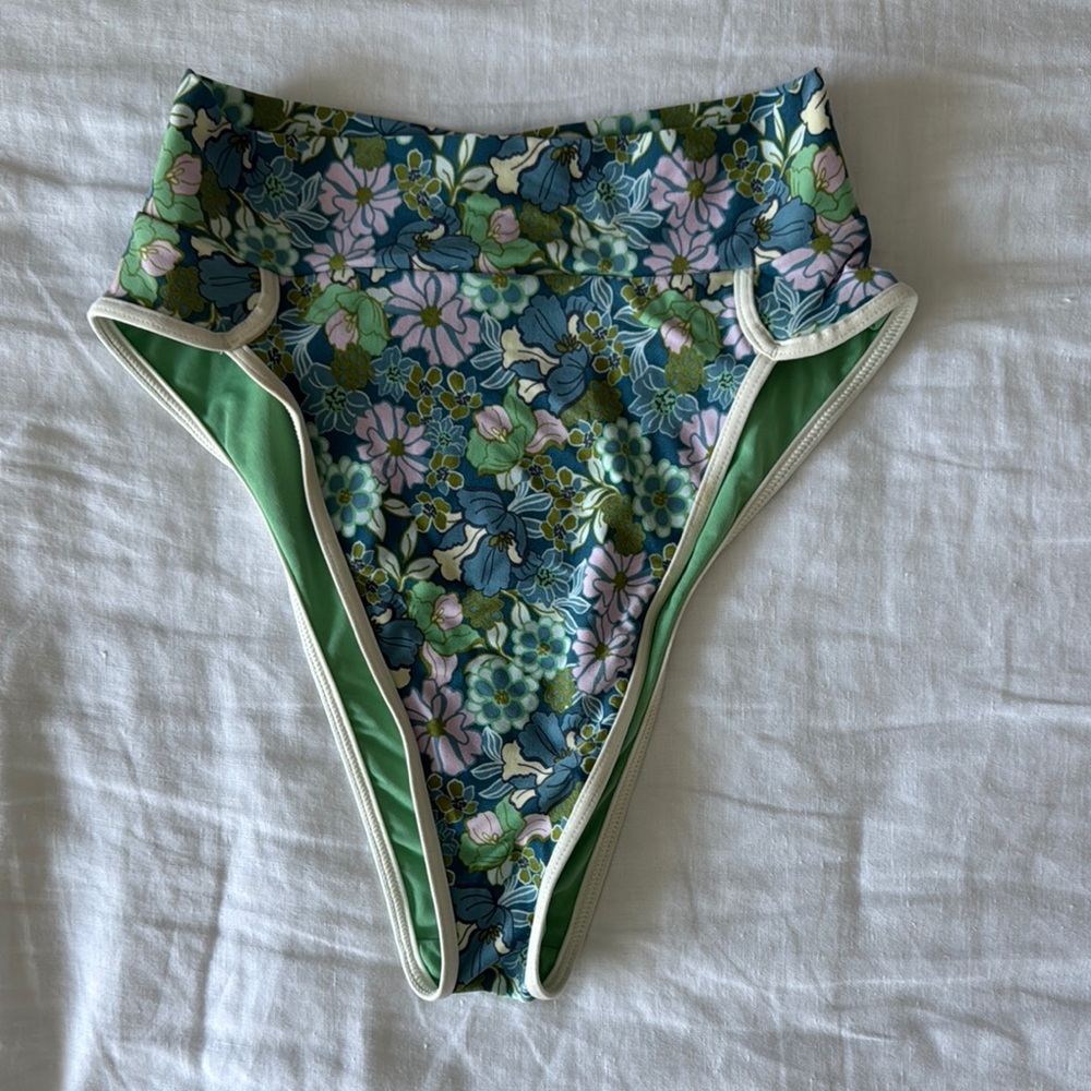 Aerie Offline Floral Bikini Bottoms